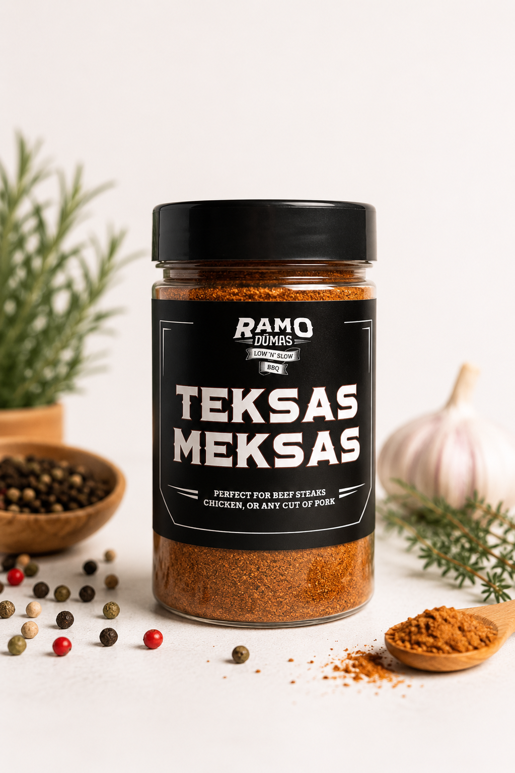 Ramo dūmas „Teksas Meksas“ prieskoniai