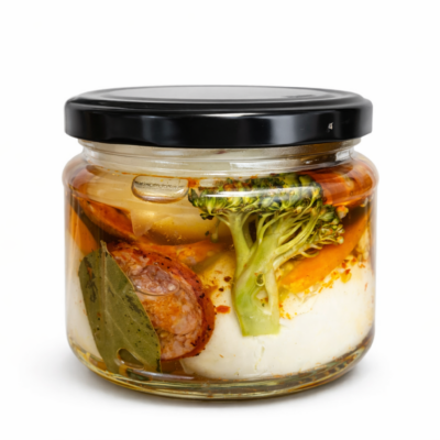 BBQ Rūkyti ir marinuoti kiaušiniai su chorizo